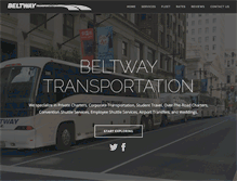 Tablet Screenshot of beltwaytransportation.com